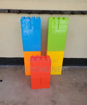 Large Building Blocks Set - 45 Pieces