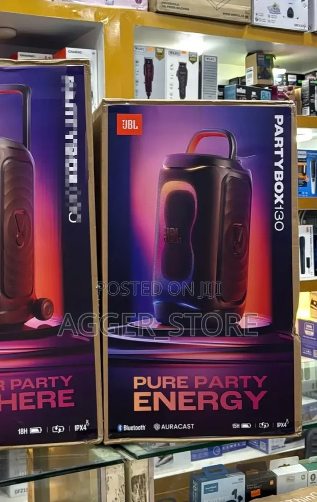 JBL PartyBox 130 Portable Wireless Party Speaker - 1