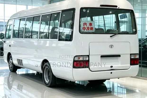 Toyota Coaster 2003 - White - 1