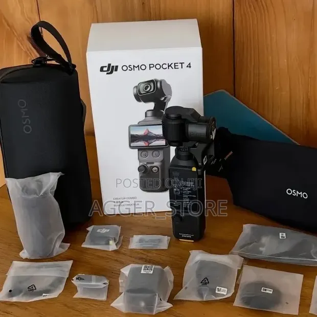 DJI Osmo Pocket 4 Creator Combo - 1