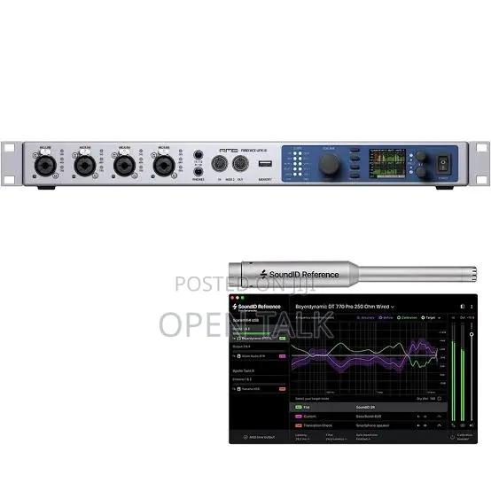 RME Fireface UFX III 188-Channel Audio Interface - 1
