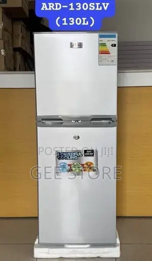 Aero 130L Double Door Refrigerator (ARD-130SLV)