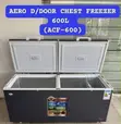 Aero 600L Double Door Chest Freezer (ACF-600) - 1