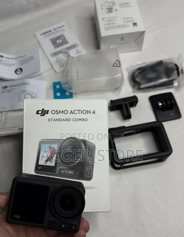 DJI Osmo Action 4 Standard Combo Waterproof Action Camera - 1