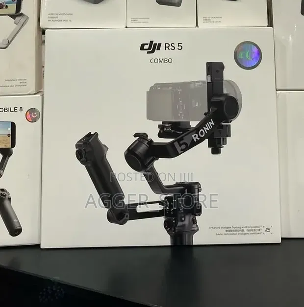 DJI RS 5 Combo 3-Axis Camera Gimbal Stabilizer - 1