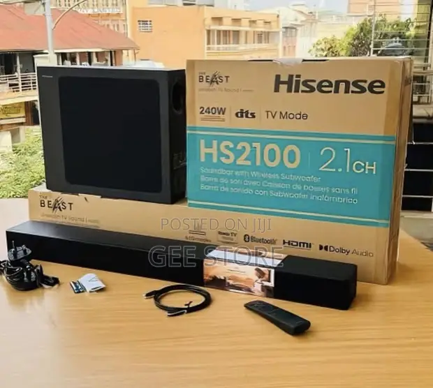 Brand New Hisense 240W Soundbar - 1