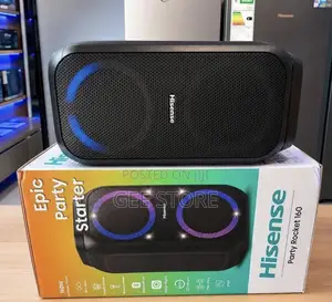 Hisense Party Rocket 160W Spika ya Kubebeka ya Bluetooth