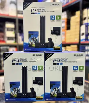 Dobe P-4 Series Multi-Functional Cooling Stand for PS4