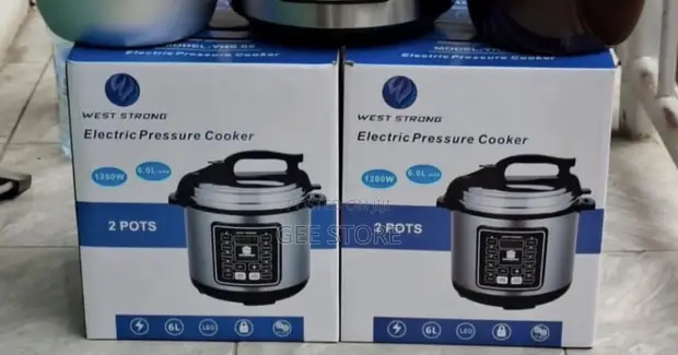 West Strong Electric Pressure Cooker 6L - 1