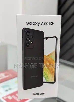Samsung Galaxy A33 5G 128GB Mpya Nyeusi