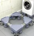 Heavy Duty Movable Adjustable Stand for Washing Machine/Fridge (200kg) - 1