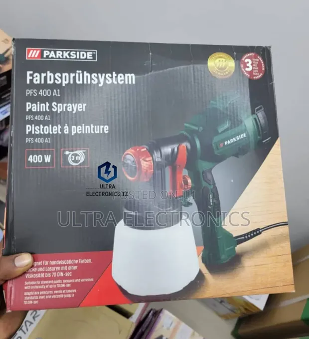 Parkside 400W Paint Sprayer - Made in Germany - 1