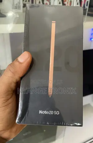 Samsung Galaxy Note 20 5G 128GB Mpya Nyeusi