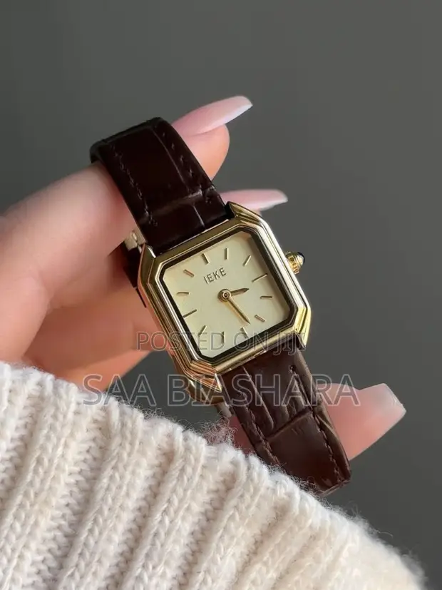 Ieke Women's Classic Watch - Brown & Gold - 1