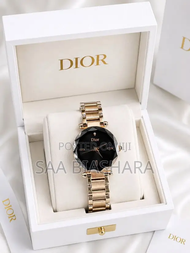Dior Ladies Watch - Rose Gold & Black - 1