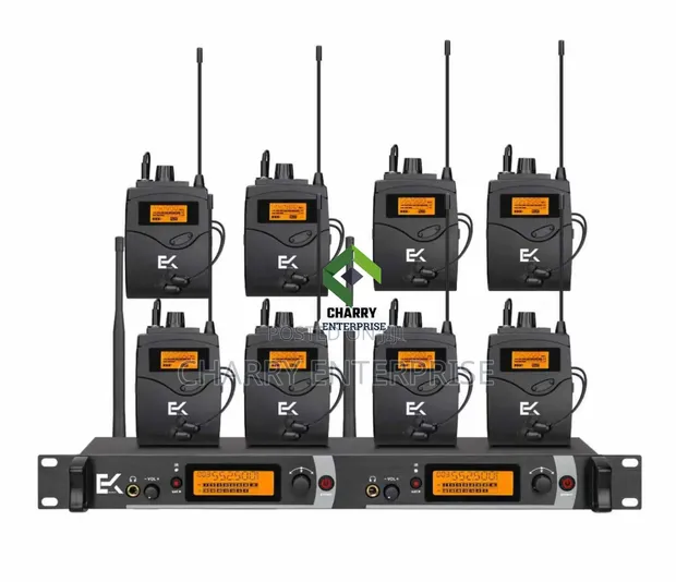 Professional Wireless In-Ear Monitoring System (Set of 8) - 1