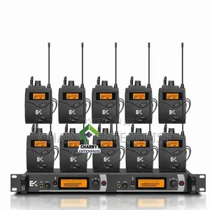 10x Professional Wireless In-Ear Monitoring System (UHF)