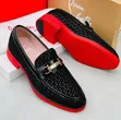 Christian Louboutin Red Moccasins - 3