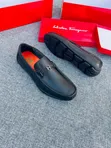 Bally, LV, Gucci, Salvatore Ferragamo Men's Leather Loafers - 3