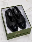Viatu vya Ngozi vya Zara & Clarks vya Wanaume - 2