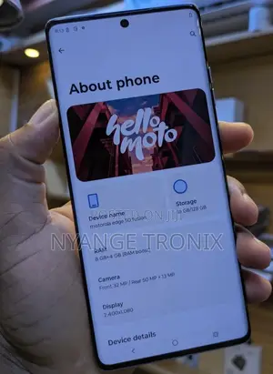 Motorola Edge 50 Fusion 256GB Rangi ya Chungwa