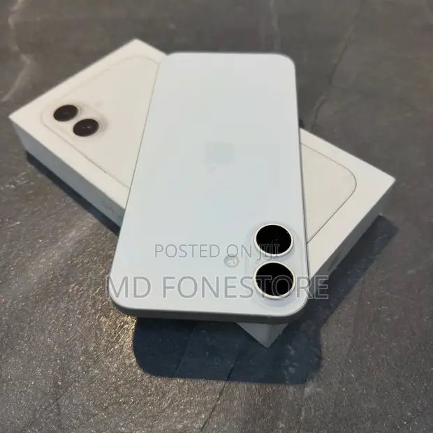 New Apple iPhone 16 Plus 256GB White - 1