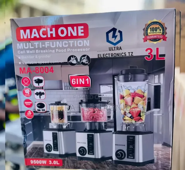 Mach One Blender/Food Processor Nzito Multifunction (3L) - 1
