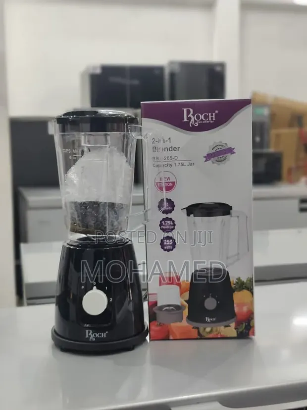 Roch Blender RBL-205-D - 1.75L, 2-in-1 - 1