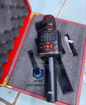 Karaoke Microphone with Built-in Speaker