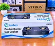 Qiudes 2-Burner Glass Cooker - 1