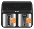 Raf Rice Cooker - 9L, Automatic, 2-in-1 Partitions - 1