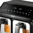 Raf Rice Cooker - 9L, Automatic, 2-in-1 Partitions - 2