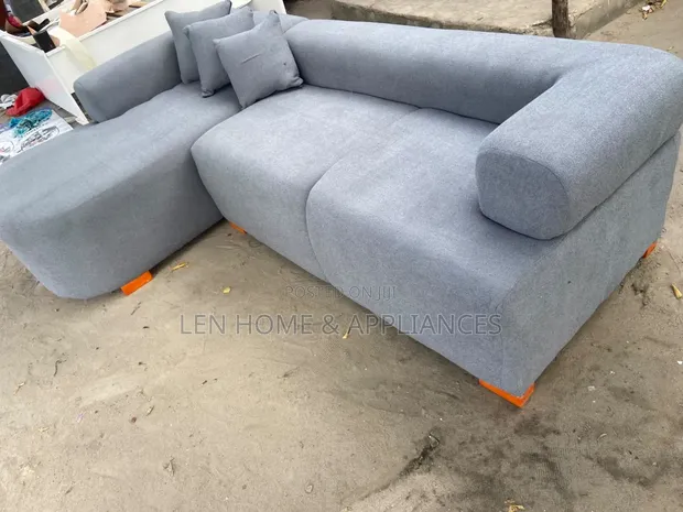 Luxury L-Shape Sofa - Fiber and Spring - 1
