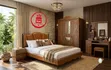 Imported Bedroom Set: Bed (5x6) + Dressing Table + Wardrobe - 2