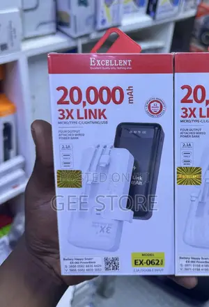 Powerbank Bora EX-062 20000mAh