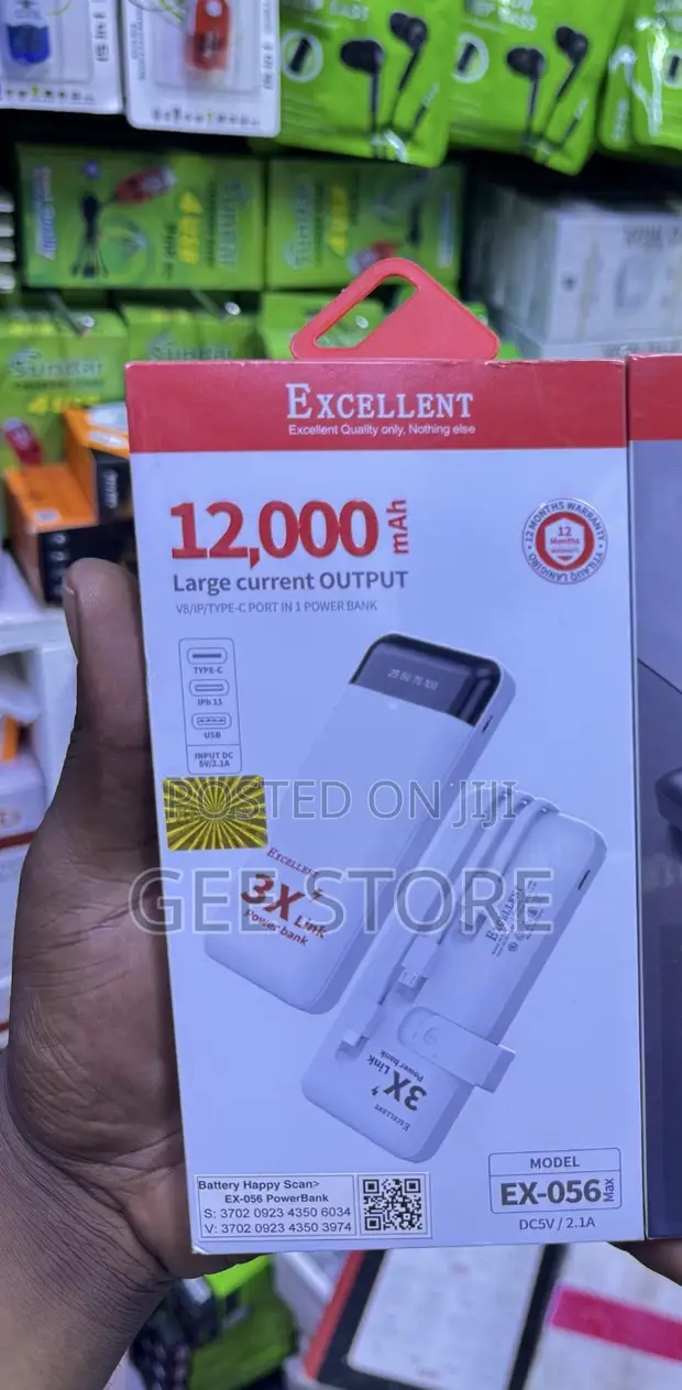 Power Bank Bora 12000mAh - 1