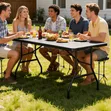 Foldable Table 180cm - 2
