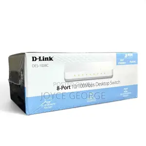 D-Link DES-1008C 8-Port Desktop Switch