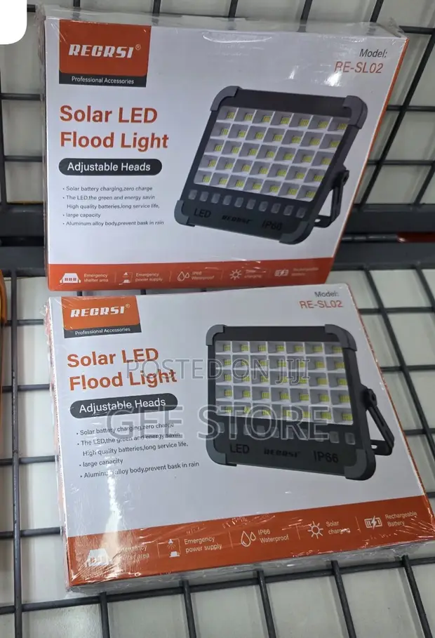 Recrsi Solar LED Flood Light RE-SL02 - 1