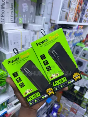 JR-12 40000mAh Power Bank - Chaja Portable Yenye Uwezo Mkubwa