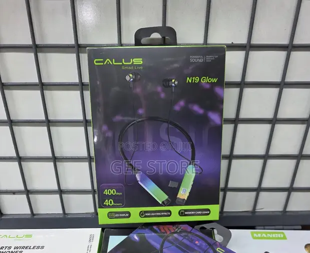 Calus N19 Glow Over-Ear Headphones - 1