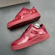 Quality Glossy Patent Leather Nike Air Force 1 Special Sneakers - 4