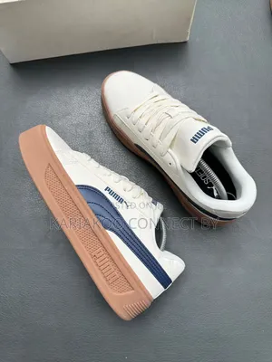 Classic Puma Platform Gum Sole Sneakers