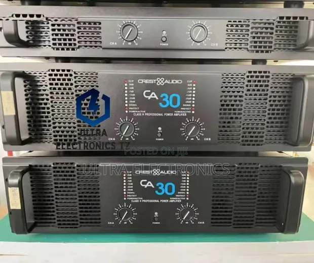 Crest Audio CA30 Plus Professional Power Amplifier - 1