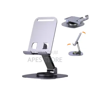 Stainless Steel Phone Stand (360 Rotate)