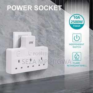 Power Socket 3-in-1 with On/Off Control
