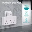 Power Socket 3-in-1 with On/Off Control - 1
