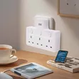 Power Socket 3-in-1 with On/Off Control - 3