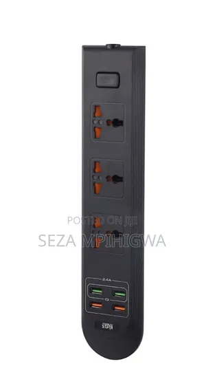 Power Socket 4-in-1 with 2m Cable