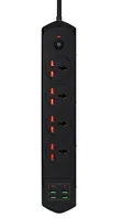 Power Socket 4-in-1 with 2m Cable - 3